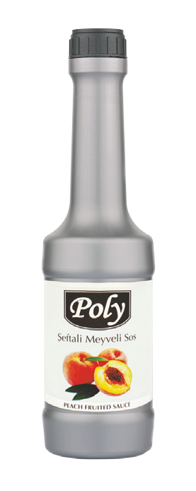 Poly Şeftali Meyve Püresi 1000 Gr