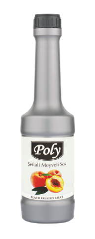 Poly Şeftali Meyve Püresi 1000 Gr