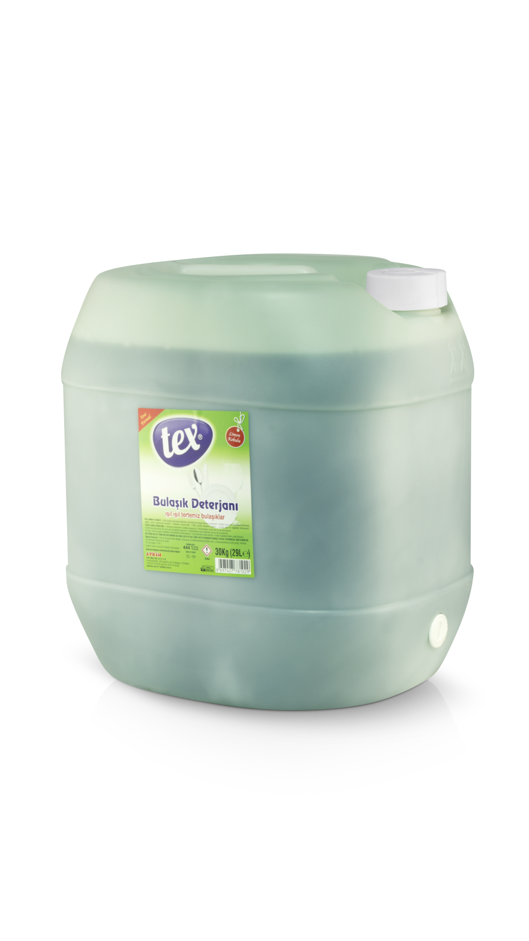 Tex Sıvı Bulaşık Deterjanı 30 Kg