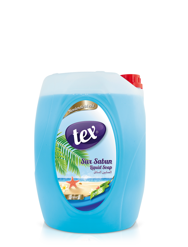 Tex Sıvı El Sabunu Luxury Mavi 5 Kg