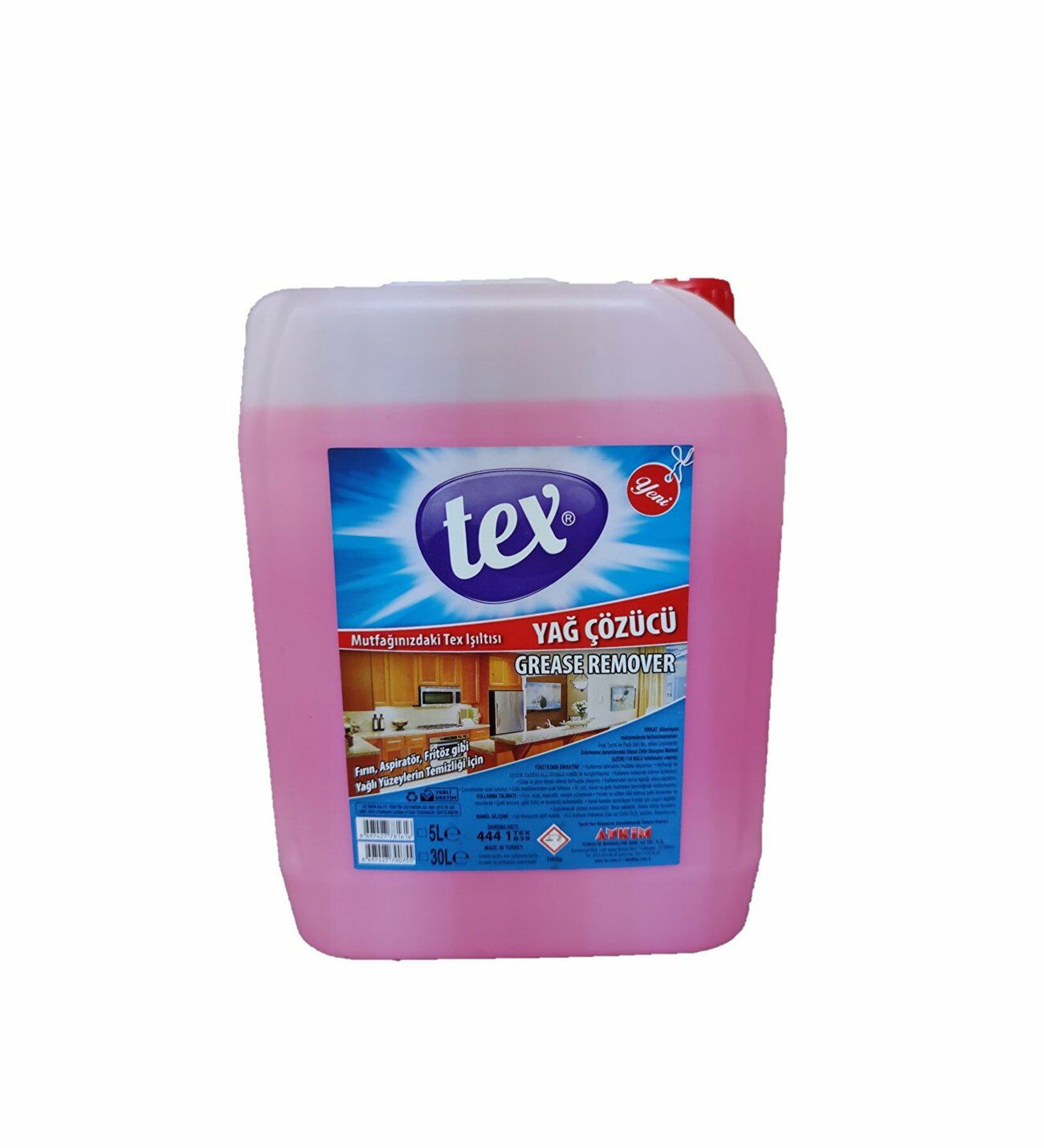 Tex Yağ Çözücü 5 Kg