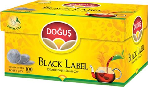 Doğuş Black Label Demlik Poşet 100*3,2 Gr
