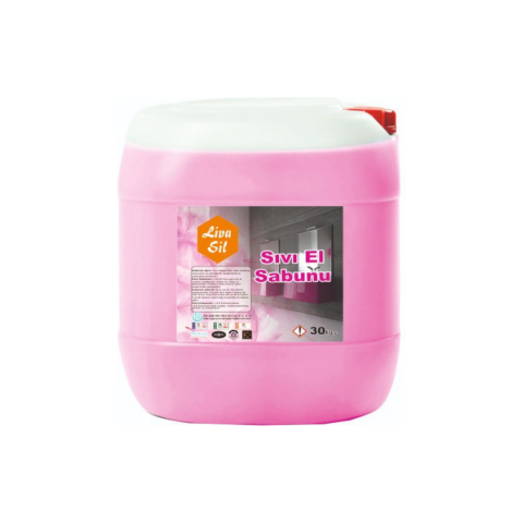 Livasil Sıvı El Sabunu Pembe*Beyaz 30 Kg