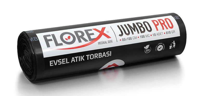 Evsel Atık Baskılı Jumbo Pro (Siyah) 800 Gr