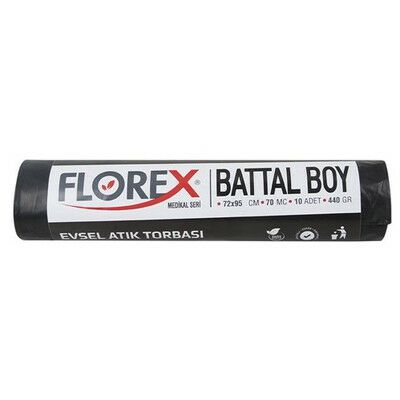 Evsel Atık Baskılı Battal (Siyah) 440 Gr