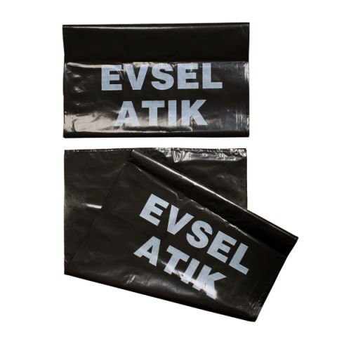 Evsel Atık Baskılı Battal (Siyah) 440 Gr
