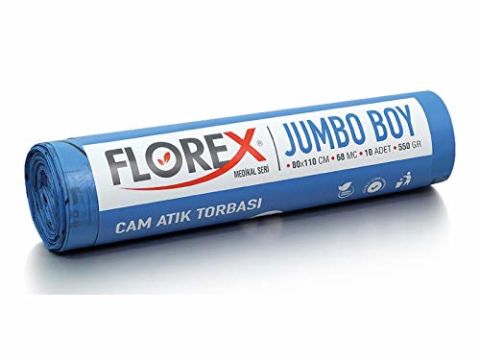 Cam Atık Baskılı Jumbo (Mavi) 500 Gr