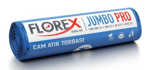 Cam Atık Baskılı Jumbo Pro (Mavi) 800 Gr