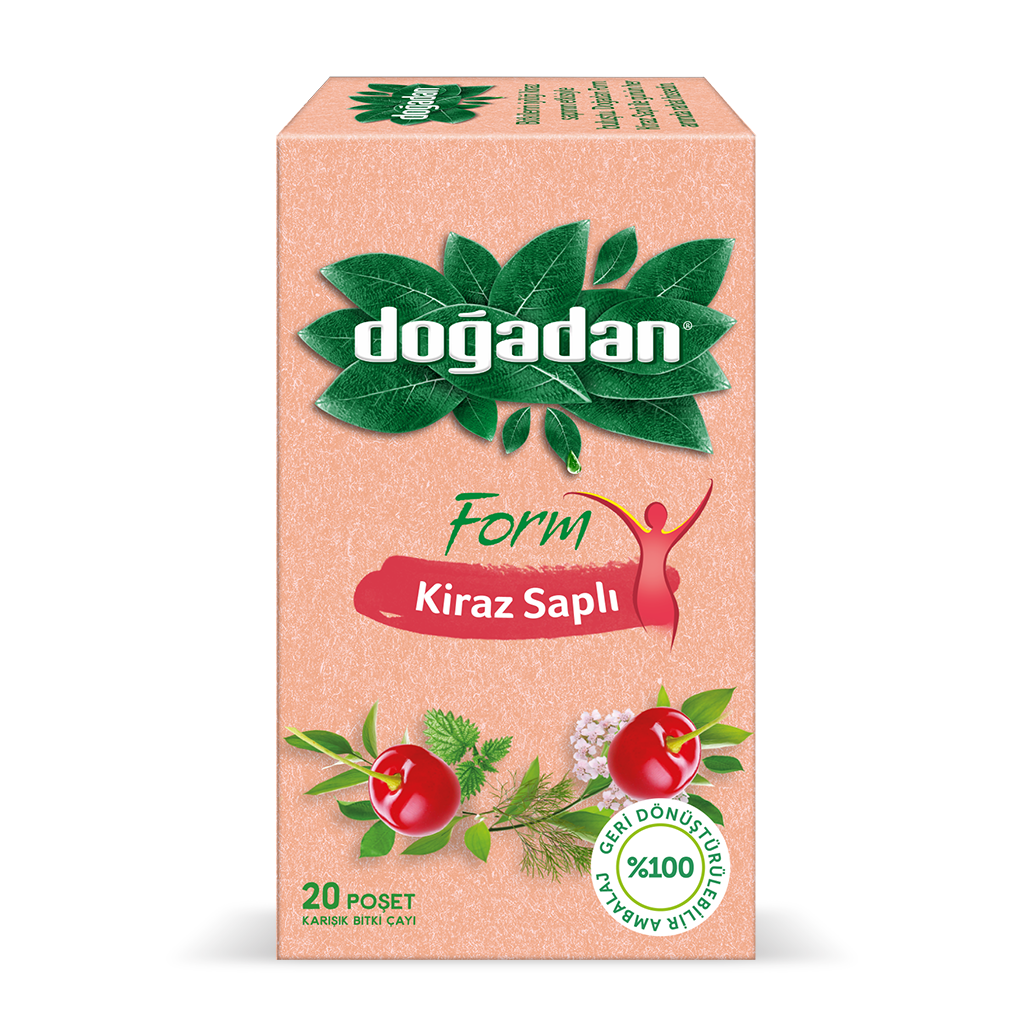 Doğadan Form Kiraz Saplı 20 Li