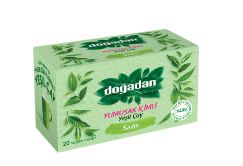 Doğadan Yeşil Çay Yumuşak İçimli 20 Li