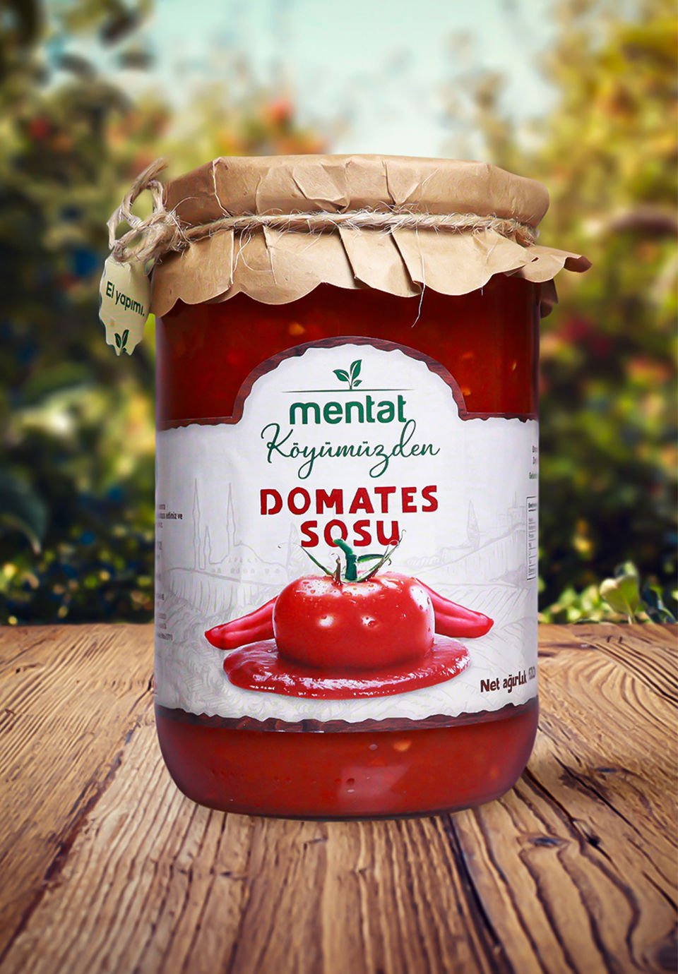 Mentat Domates Sosu 620 Gr