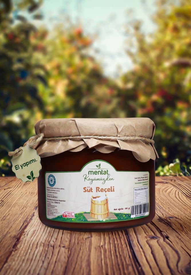 Mentat Süt Reçeli 345 gr.