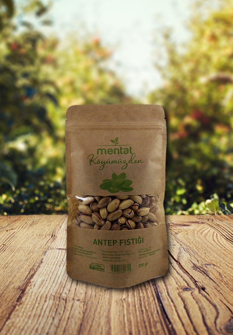 Mentat Köyümüzden Antep Fıstığı 250 gr