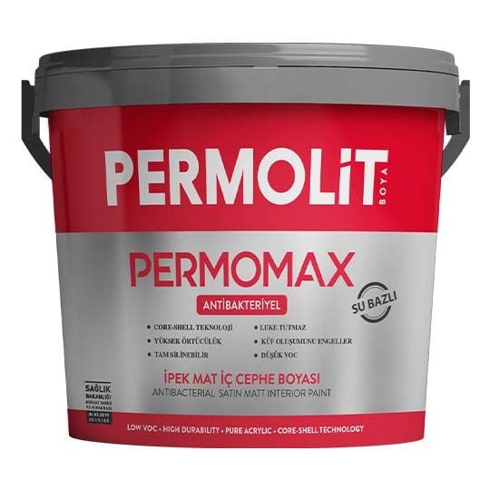 Permomax Antibakteriyel Silikonlu İpek Mat İç Cephe Boyası