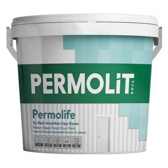 Permolife Su Bazlı Amerikan Kapı Boyası BEYAZ