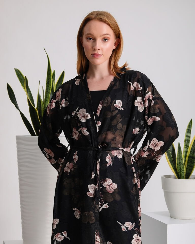 Siyah Kimono