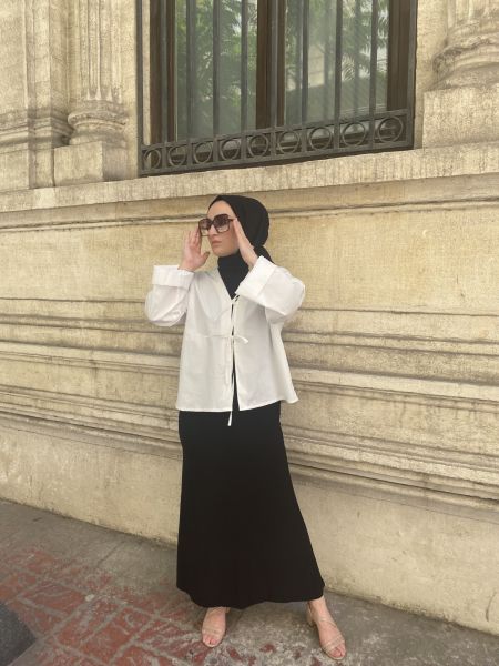 Kısa Bağlamalı Kimono