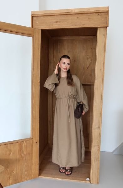 Haki Vual Elbise