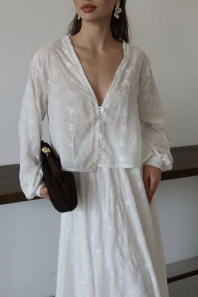 Nakışlı Kimono