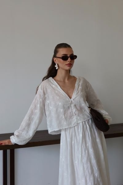 Nakışlı Kimono