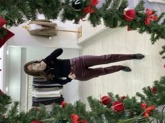 Orijinal Marka Bordo Mumlu Jean