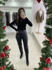 Orijinal Marka Siyah Mumlu Jean