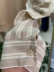 Kol Büzgülü Gömlek Detaylı Premium Sweat