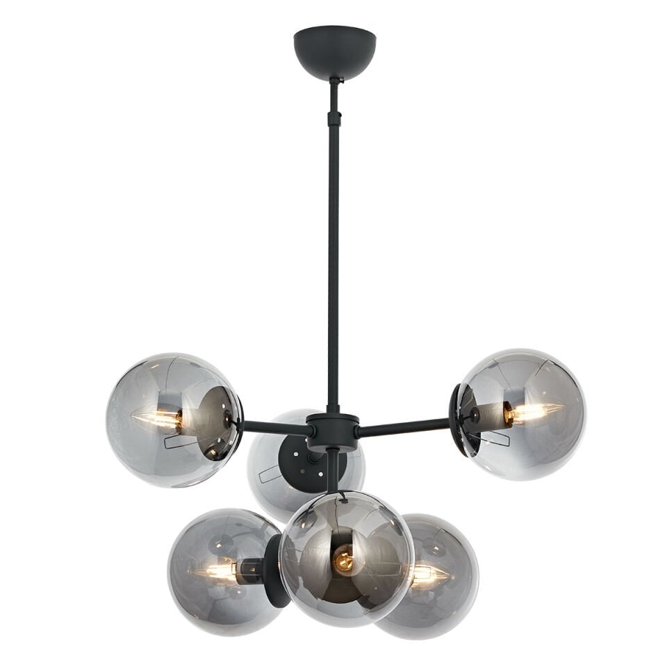 Köst 6 lı Modern Avize Antrasit