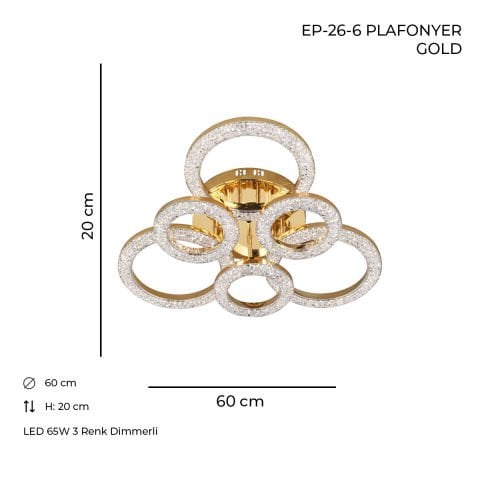 EP-26-6 Plafonyer Gold