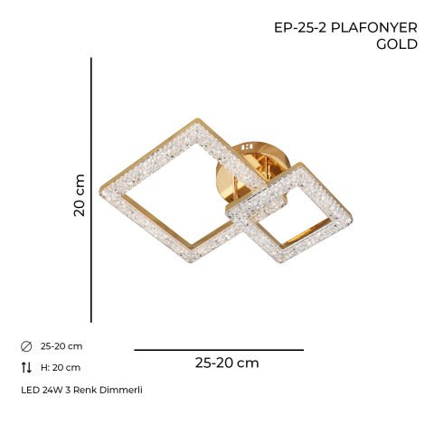 EP-25-2 Plafonyer Gold