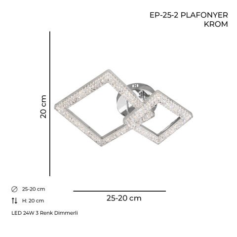 EP-25-2 Plafonyer Krom