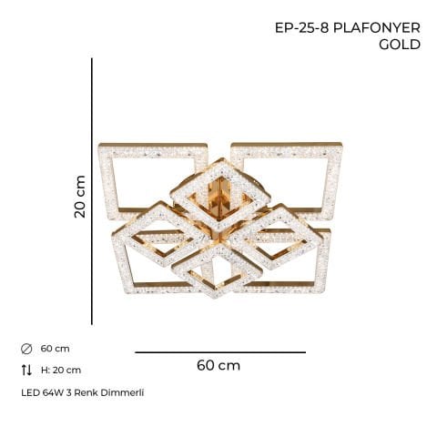 EP-25-8 Plafonyer Gold