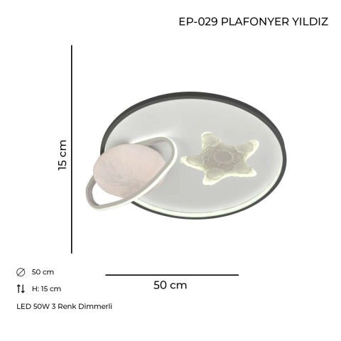 EP-029 Plafonyer Yıldız