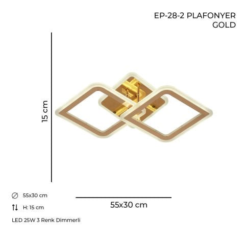 EP-28-2 Plafonyer Gold