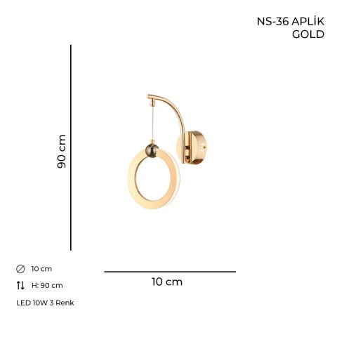 NS-36 Aplik Gold