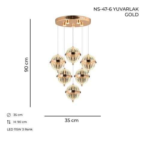 NS-47-6 Yuvarlak Gold