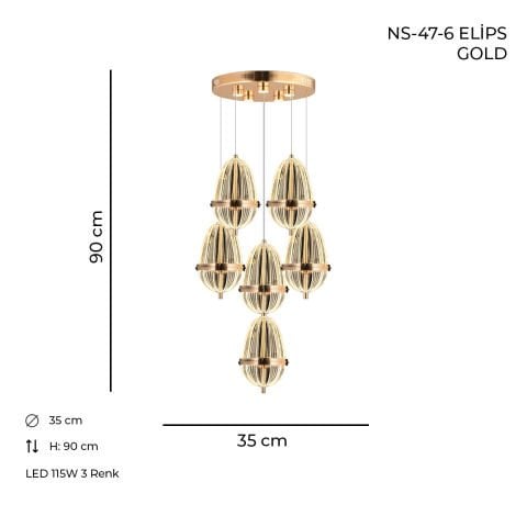 NS-47-6 Elips Gold