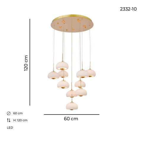 LED 32 10'lu Avize