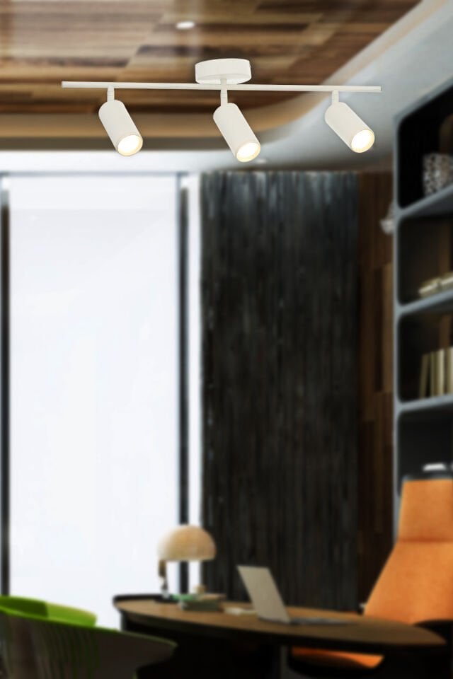 Ray 3 lü Beyaz Modern Avize