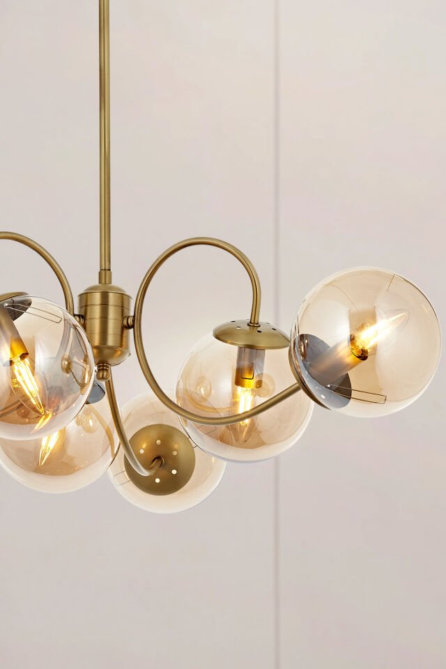 Maral 6 lı Modern Avize Eskitme