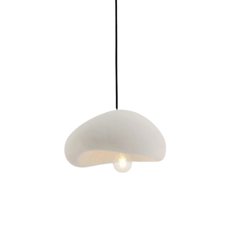 Beton Avize 30cm Beyaz