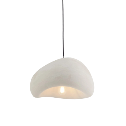Beton Avize 40cm Beyaz