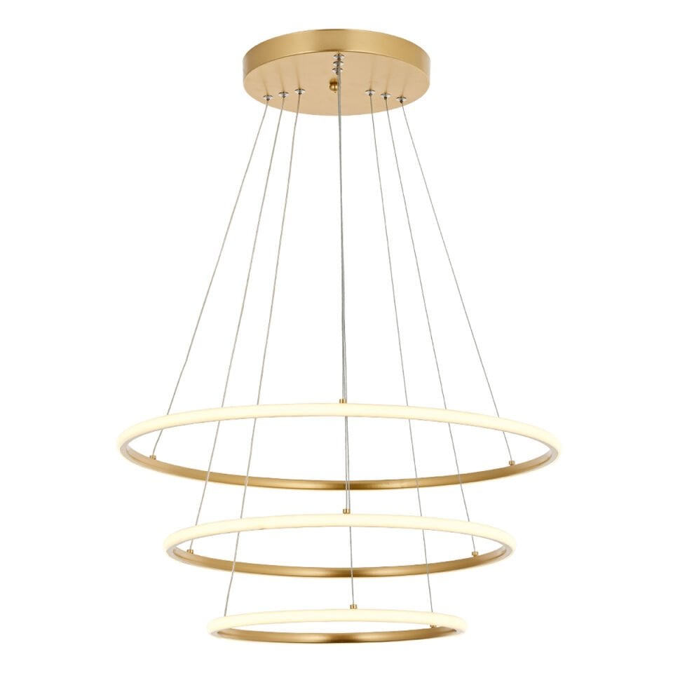 Lund 60lık Ledli Avize Ceren Sarısı