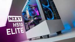 NZXT H510 Elite CA-H510E-W1 USB 3.1 RGB Temperli Cam Mat Beyaz ATX Mid-Tower Gaming (Oyuncu) Kasa