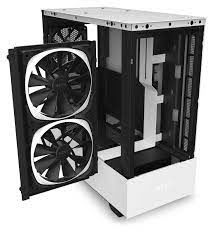 NZXT H510 Elite CA-H510E-W1 USB 3.1 RGB Temperli Cam Mat Beyaz ATX Mid-Tower Gaming (Oyuncu) Kasa
