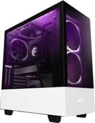 NZXT H510 Elite CA-H510E-W1 USB 3.1 RGB Temperli Cam Mat Beyaz ATX Mid-Tower Gaming (Oyuncu) Kasa