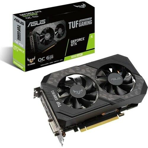 Asus TUF GeForce GTX 1660 Super Gaming 6GB 192Bit GDDR6 (DX12) PCI-E 3.0 Ekran Kartı (TUF-GTX1660S-O6G-GAMING)