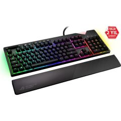 Asus ROG Strix Flare Aura Sync RGB Mekanik Oyuncu Klavye - Cherry MX Red