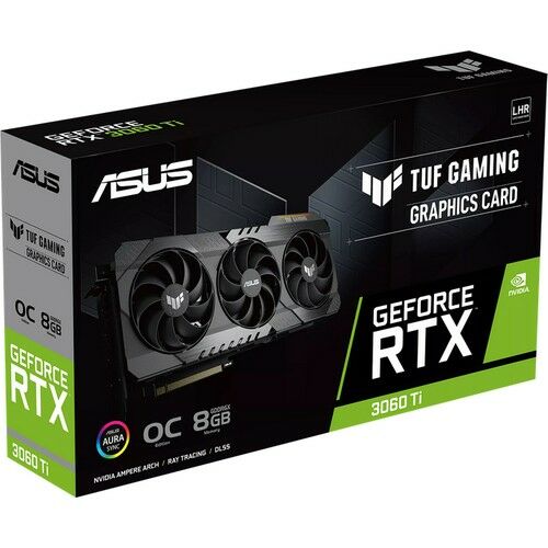 Asus Geforce TUF-RTX3060TI-O8GD6X-GAMING 8GB GDDR6X 256BIT Ekran Kartı