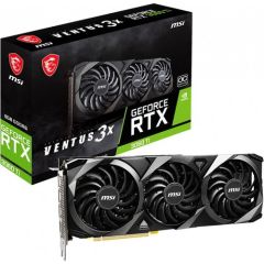 MSI VGA GEFORCE RTX 3060 TI VENTUS 3X 8G OC LHR RTX3060TI 8GB GDDR6 256B DX12 PCIE 4.0 X16 (3XDP 1XHDMI)